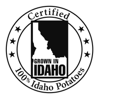 CERTIFIED GROWN IN IDAHO 100% IDAHO POTATOES trademark