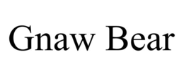 GNAW BEAR trademark