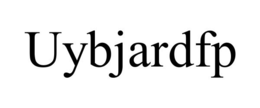 UYBJARDFP trademark
