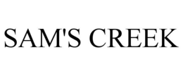 SAM'S CREEK trademark