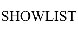 SHOWLIST trademark
