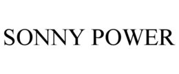 SONNY POWER trademark