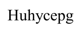 HUHYCEPG trademark