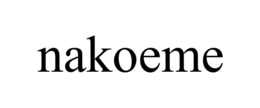 NAKOEME trademark