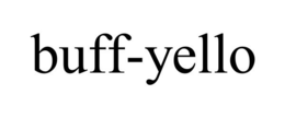BUFF-YELLO trademark