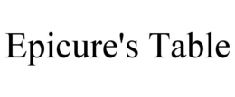 EPICURE'S TABLE trademark