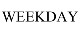 WEEKDAY trademark