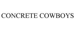 CONCRETE COWBOYS trademark