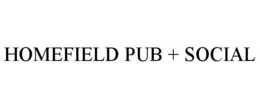 HOMEFIELD PUB + SOCIAL trademark