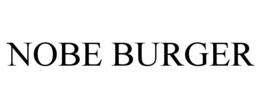 NOBE BURGER trademark