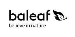 BALEAF BELIEVE IN NATURE trademark
