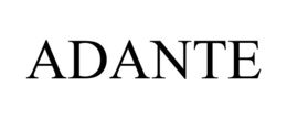 ADANTE trademark