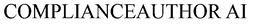 COMPLIANCEAUTHOR AI trademark