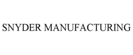 SNYDER MANUFACTURING trademark