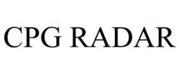 CPG RADAR trademark