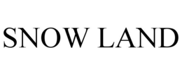 SNOW LAND trademark