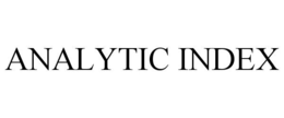 ANALYTIC INDEX trademark