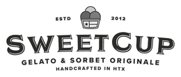 ESTD 2012 SWEETCUP GELATO & SORBET ORIGINALE HANDCRAFTED IN HTX trademark