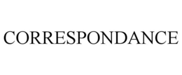 CORRESPONDANCE trademark