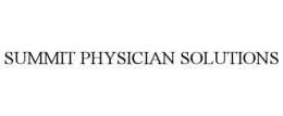 SUMMIT PHYSICIAN SOLUTIONS trademark
