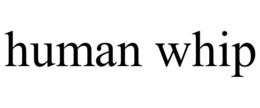 HUMAN WHIP trademark
