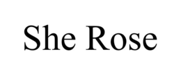 SHE ROSE trademark