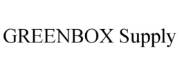 GREENBOX SUPPLY trademark