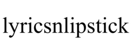 LYRICSNLIPSTICK trademark