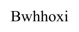 BWHHOXI trademark