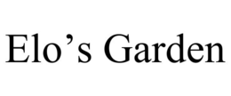 ELO'S GARDEN trademark