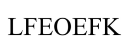 LFEOEFK trademark