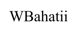 WBAHATII trademark