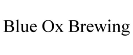 BLUE OX BREWING trademark