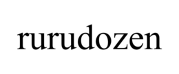 RURUDOZEN trademark