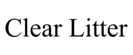 CLEAR LITTER trademark