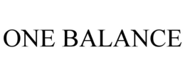 ONE BALANCE trademark