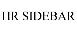 HR SIDEBAR trademark