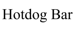 HOTDOG BAR trademark