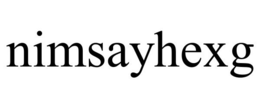 NIMSAYHEXG trademark