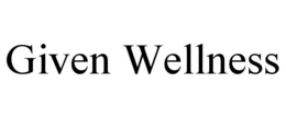 GIVEN WELLNESS trademark