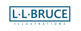 L·L·BRUCE ILLUSTRATIONS trademark