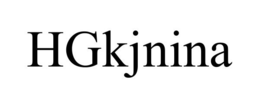 HGKJNINA trademark