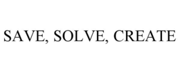 SAVE, SOLVE, CREATE trademark
