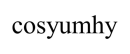 COSYUMHY trademark