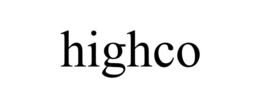 HIGHCO trademark