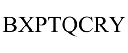 BXPTQCRY trademark