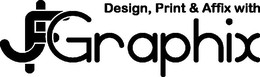 JFGRAPHIX DESIGN, PRINT & AFFIX WITH trademark
