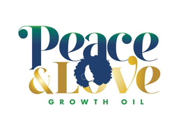 PEACE & LOVE GROWTH OIL trademark