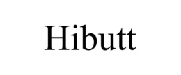 HIBUTT trademark