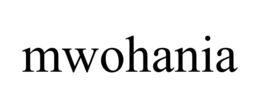 MWOHANIA trademark